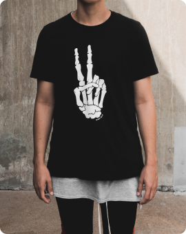 Camiseta negra
