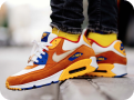 Zapatillas deportivas naranjas