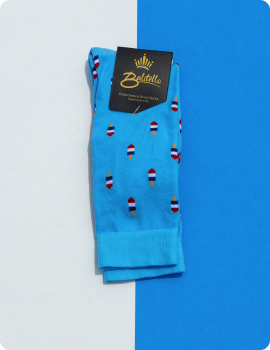 Medias azules