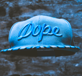Gorra azul claro