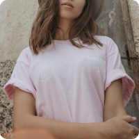 Camiseta Rosada