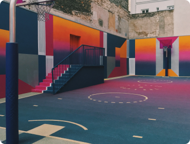 Cancha de baloncesto