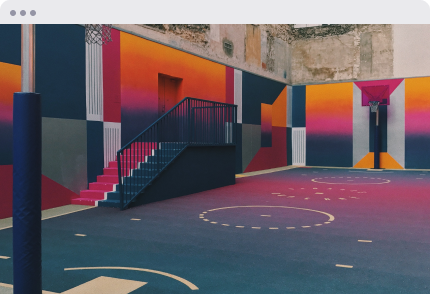 Cancha de baloncesto